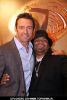 Hugh Jackman and Nathan Mundraby at "Nomad Two Worlds" Russell James Exhibit Opening at Chair and the Maiden in New York City